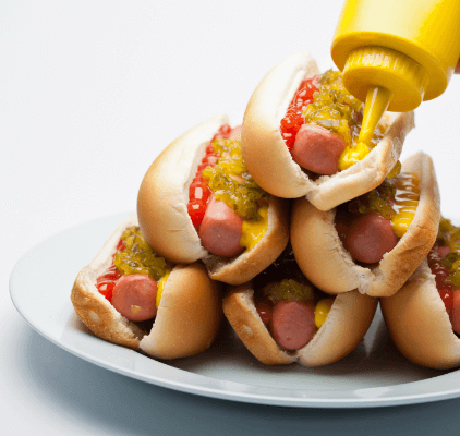 Hot dogs.